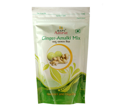Цукаты Имбирь-Амла микс Бапс Амрут (Ginger Amalki Mix Baps Amrut), 100 г.