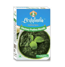 Смесь специй Чатни Пудина Масала Бестофиндия (Bestofindia Chutney Pudina Masala), 100г.
