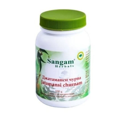 Джатаманси Чурна Сангам Хербалс (Jatamansi Churnam Sangam Herbals), 100 г.