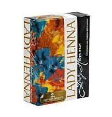 Краска для волос на основе хны (Lady Henna), 6 х 10 г., черный индиго