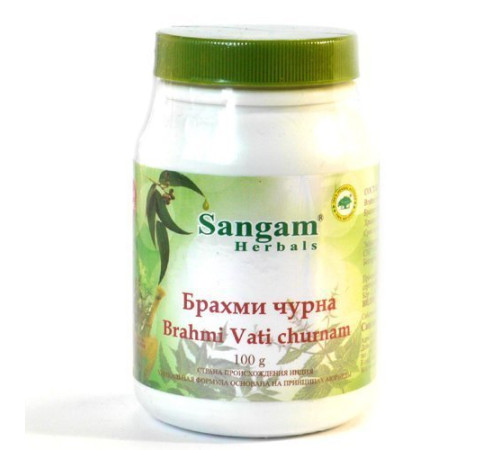Брахми чурна Сангам Хербалс (Brahmi Sangam Herbals), 100 г.