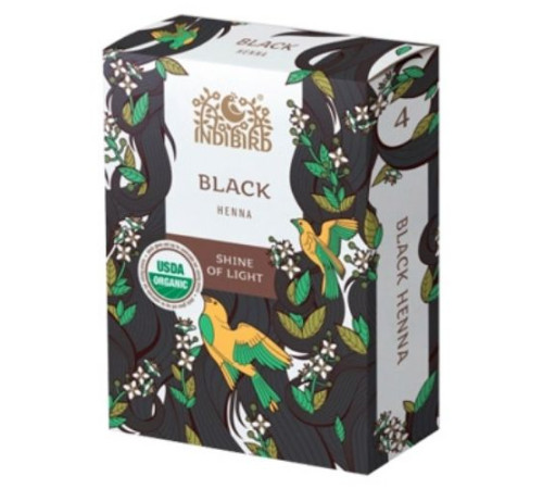 Хна черная Индиберд (Henna Black Indibird), 100 г.