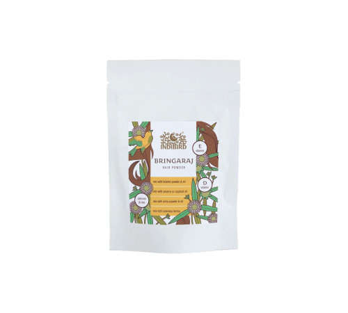Порошок-маска для волос Брингарадж Индиберд (Bringaraj Powder Indibird), 50 г.