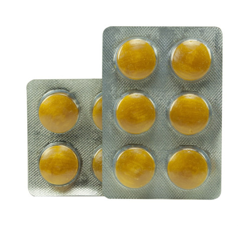 Леденцы Тулси-Мята Сангам Хербалс (Tulsi and Mint Sangam Herbals), 6 шт.