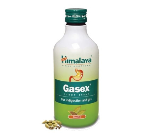 Сироп Газекс Хималая (Gasex syrup Elaichi Himalaya), 200 мл.