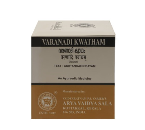 Варанади Кватхам Арья Вадья Сала Коттаккал (Varanadi Kwatham Arya Vaidya Sala Kottakkal), 100 таб.