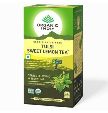 Чай Тулси Сладкий лимон Органик Индия (Tulsi sweet lemon tea Organic India), 25 пак.