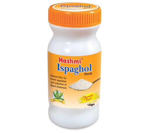 Испагол шелуха подорожника Хашми (Ispaghol Psyllium Husk Hashmi), 140 г.