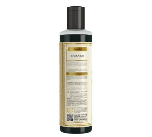 Масло для волос «Шикакай» Кхади Натурал (Hair Oil Shikakai Khadi Natural), 210 мл.
