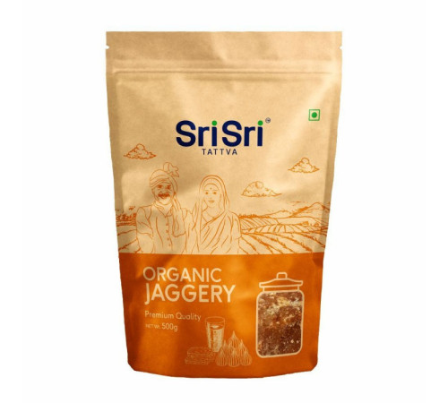 Сахар тростниковый Шри Шри Таттва (Organic Jaggery Sri Sri Tattva), 500 гр.