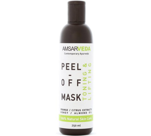 Маска-пленка тонизирующая с лифтинг эффектом Амсарведа (Peel-Off Mask Toning anf Lifting Therapy Amsarveda), 200 мл.