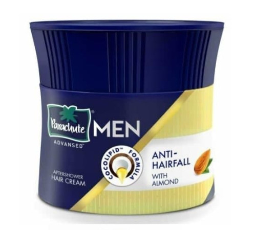 Мужской Крем для Волос Анти-Выпадение с Миндалем Парашют (Men Artershower Anti-hairfall Cream with Almond Parachute), 100 г.