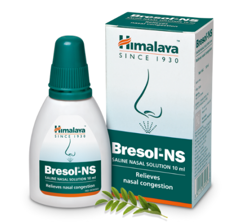 Спрей при заложенности носа Бресол-НС Хималая (Bresol-NS Himalaya), 10 мл.