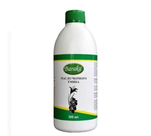 Масло Чёрного тмина Барака (Black Seed Oil Baraka), 500 мл.