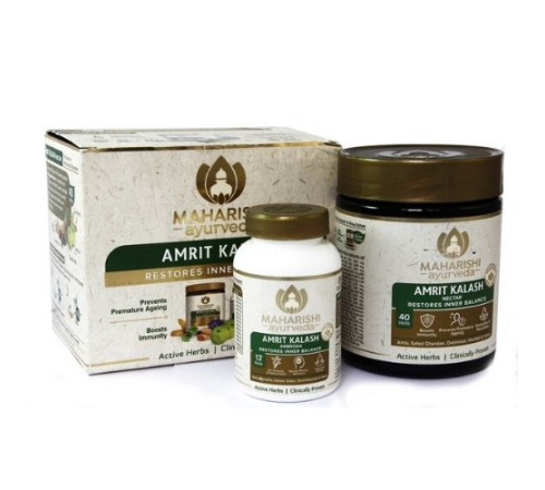 Амрит Калаш Махариши Аюрведа (Amrit Kalash  Maharishi Ayurveda), 600 г.+ 60 таб.