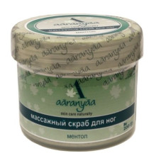 Массажный скраб для ног Ментол Ааранья (Aaranyaa), 200 г.