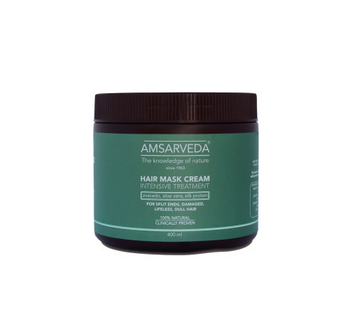 Маска для интенсивного ухода за волосами Амсарведа (Hair Mask Cream Intensive Treatment Amsarveda), 400 мл.