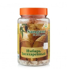 Имбирь засахаренный Сангам Хербалс (Sangam Herbals), 100 г.