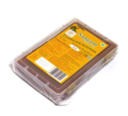 Гуава вяленая Сангам Хербалс (Guava Fruitbar Sangam Herbals), 200 г.