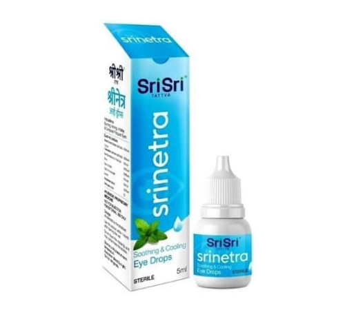 Капли для глаз Шринетра Шри Шри Таттва (Srinetra Eye Drops Sri Sri Tattva), 5 мл.