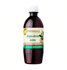 Сок Арджуна Амла Патанджали (Arjun Amla Juice Patanjali), 500 мл.