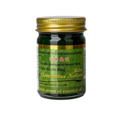 Бальзам с клинакантунсом нутансом зеленый Грин Херб (Compound Clinacanthus Nutans Balm Green Herb), 50 г.