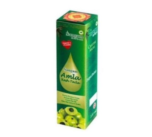 Масло для волос Амла «Кеш Тайла» Сангам Хербалс (Ayurvedic Hair Oil Amla «Kesh Taila» Sangam Herbals), 100 мл.