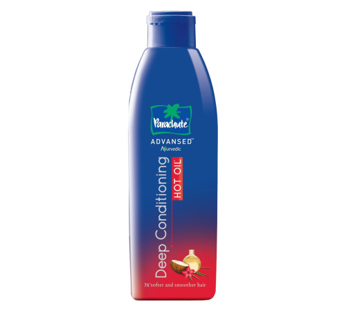 Горячее аюрведическое масло для волос Парашют (Advanced Ayurvedic Deep Conditioning Hot Oil Parachute), 90 мл.