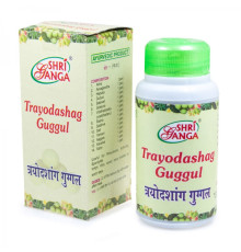 Трайодашаг Гуггул Шри Ганга (Trayodashag Guggul Shri Ganga), 100 г.