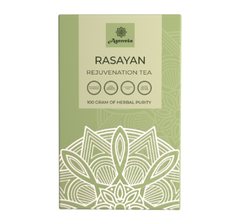 Аюрведический омолаживающий чай Расаян Агнивеша (Rasayan Rejuvenation Tea Agnivesa), 100 г.
