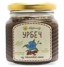 Урбеч из темного льна, 230 г.
