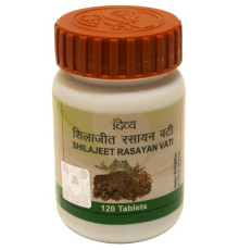 Шиладжит Расаян Вати Дивья (Shilajeet Rasayan Vati Divya), 120 таб.