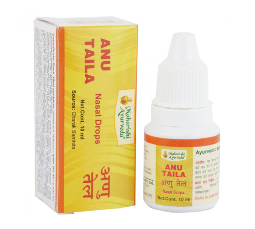 Масло Ану Тайла Махариши Аюрведа (Anu Taila Maharishi Ayurveda), 10 мл.
