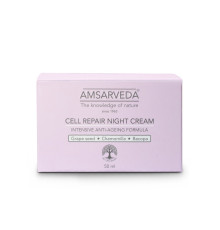 Крем ночной для клеточного восстановления Амсарведа (Cell Repair Night Cream Amsarveda), 50 мл.