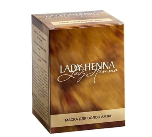 Маска для волос Амла Леди Хенна (Lady Henna), 12 саше по 10 г.