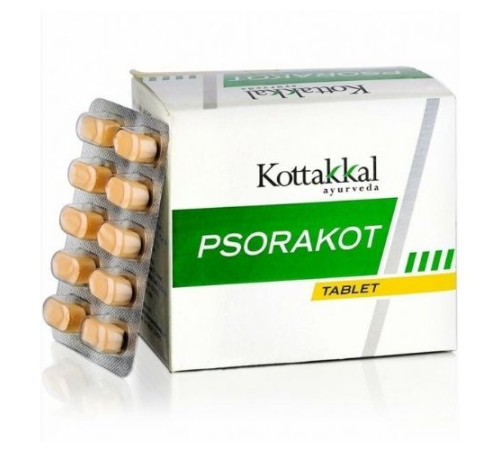 Псоракот Арья Вадья Сала Коттаккал (Psorakot Arya Vaidya Sala Kottakkal), 100 таб.