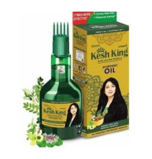 Аюрведическое Лечебное Масло для волос и кожи головы Кеш Кинг (Scalp and Hair Medicine Ayurvedic Oil Kesh King), 100 мл.
