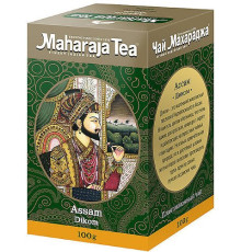 Чай черный Махараджа Ассам Диком рассыпной (Maharaja Tea Assam Dikom), 100г.