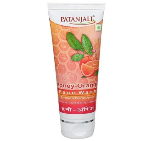 Средство для умывания Мёд-Апельсин Патанджали (Face wash Honey Orange Patanjali), 60 г.