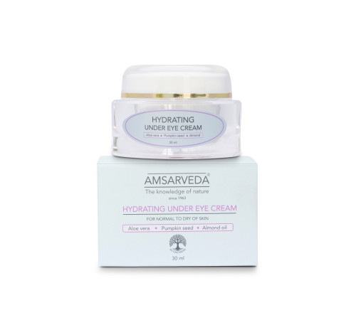 Крем для кожи вокруг глаз увлажняющий Амсарведа (Hydrating under Eye Cream Amsarveda), 30 мл.