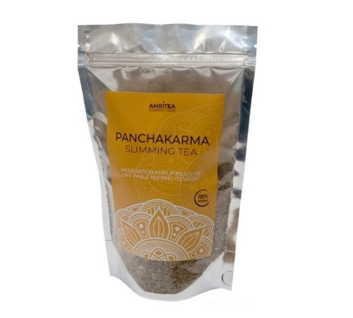 Аюрведический чай для коррекции веса Панчакарма Амрити (Slimming tea Panchakarma Amritea), 60 г.