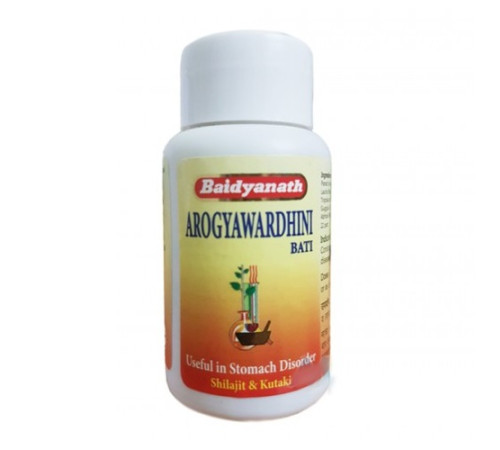 Арогьявардхини Бати Байдианат (Arogyawardhini Bati Baidyanath), 80 таб.