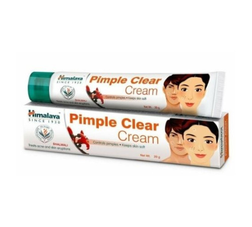 Крем против угрей Хималая (Pimple Clear cream Himalaya), 20 г.