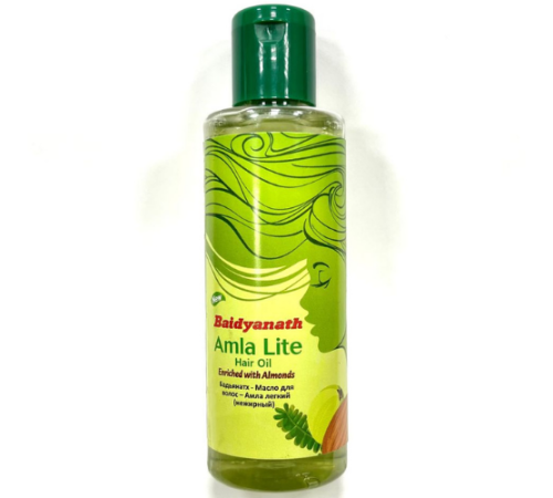Масло для волос Амла лёгкое (нежирное) Байдианат (Amla Lite Hair Oil Baidyanath), 100 мл.