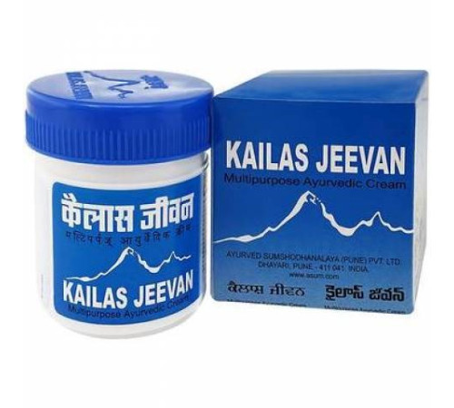 Аюрведический крем-бальзам Кайлаш Дживан (Multipurpose Ayurvedic Cream Kailas Jeevan), 60 г.